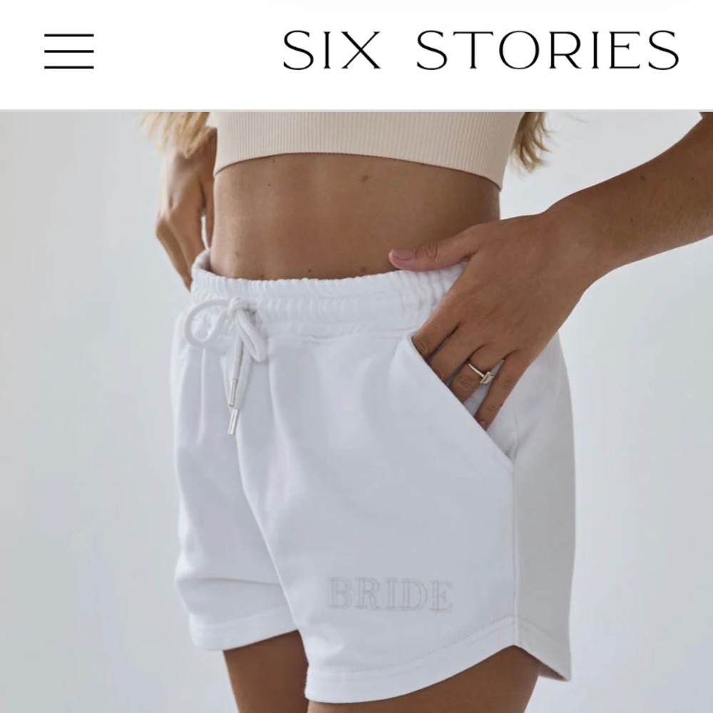 Six Stories Bride Shorts
